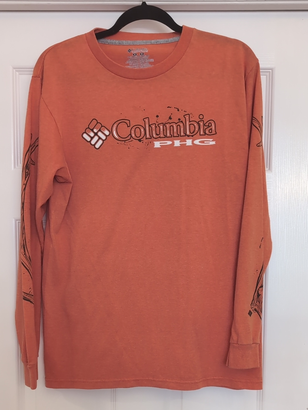 Men's COLUMBIA Long Sleeve T-shirt Tee